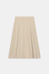 ZW COLLECTION CAPE MIDI SKIRT