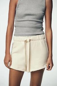 DRAWSTRING RUSTIC SHORTS