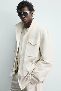 TECHNICAL QUILTED POCKET JACKET