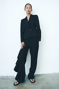 ZW COLLECTION WOOL BLEND TAILORED BLAZER