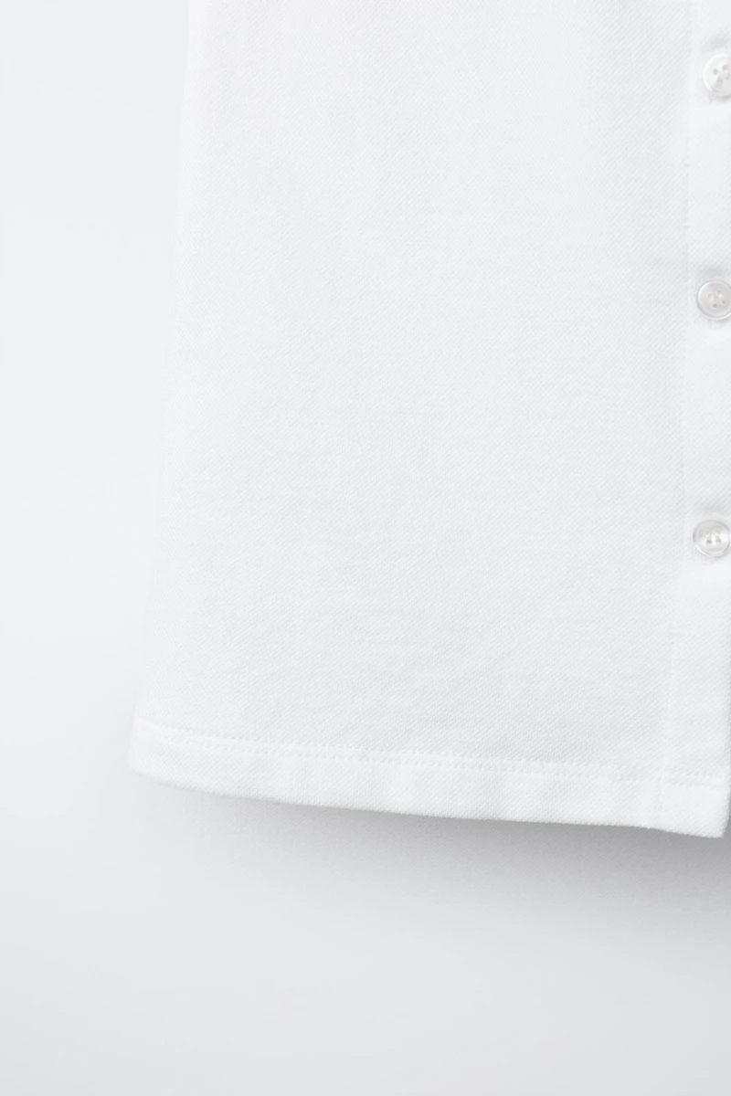 HALTER NECK PIQUÉ POLO