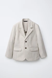 VESTE DE COSTUME AVEC COTON ET LIN