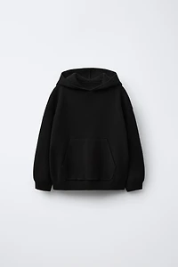 SWEAT À CAPUCHE EN MAILLE