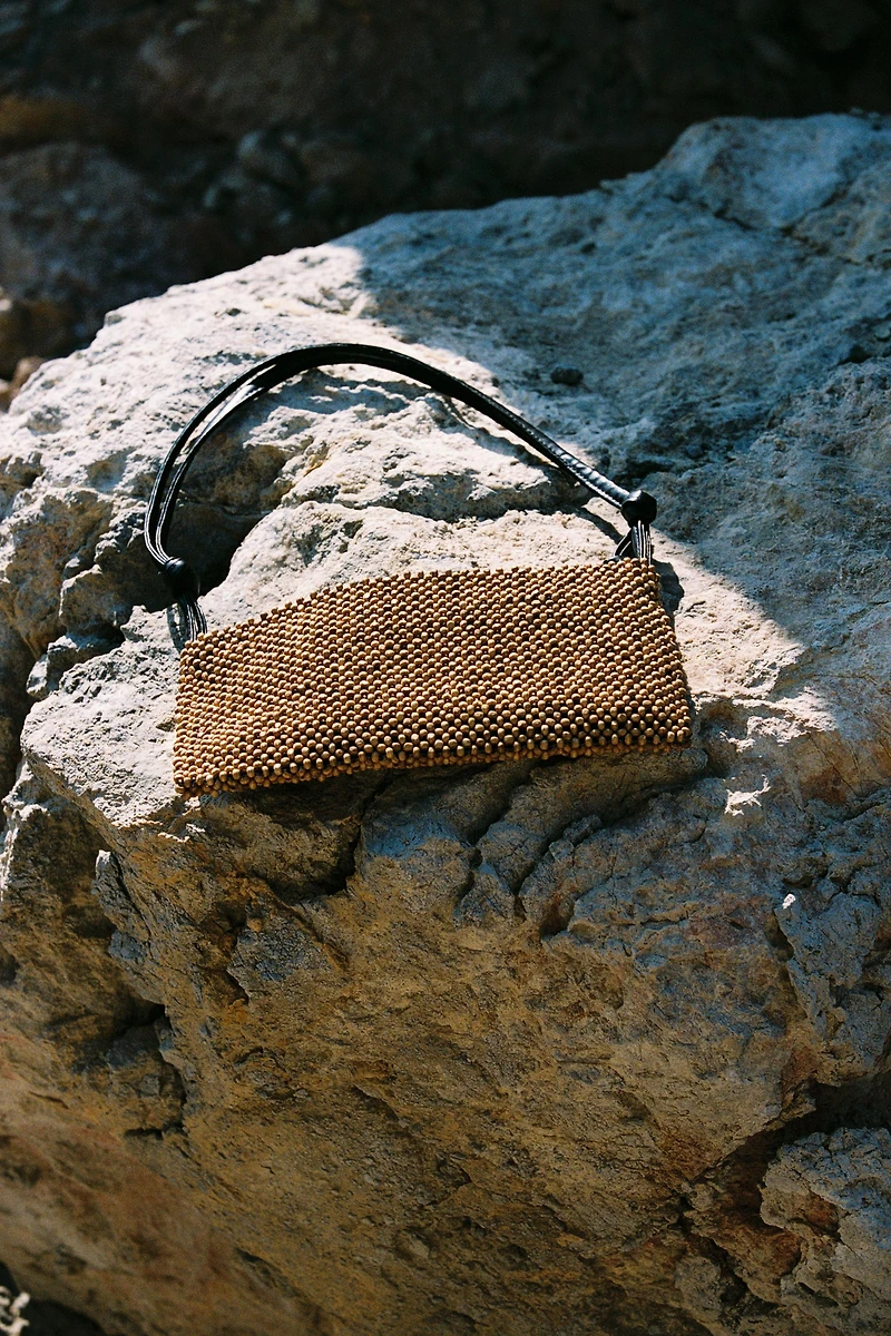 BEADED SHOULDER BAG