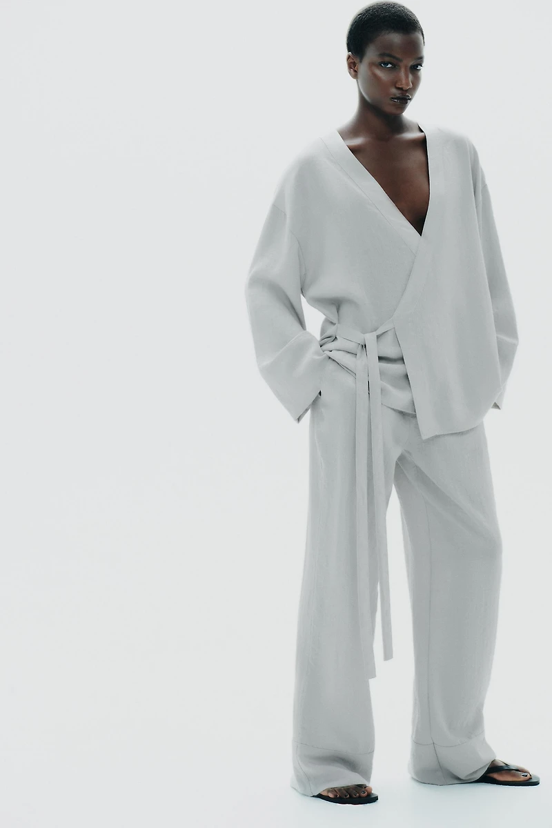 SIDE TIE KIMONO