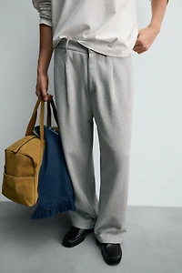 PANTALON COUPE DÉCONTRACTÉE PLIS CHAMPION ® X ZARA
