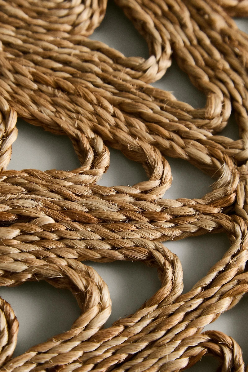 SET DE TABLE JUTE FLEUR