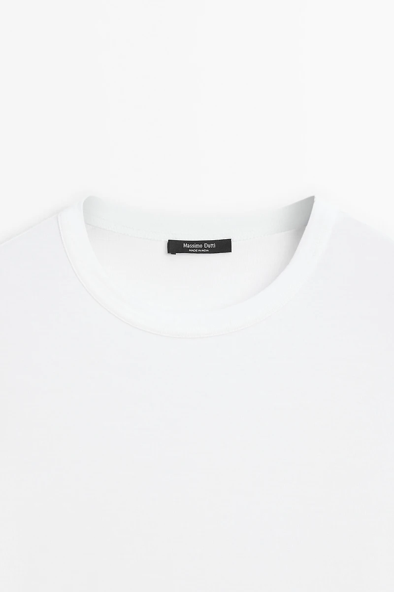 100% cotton short-sleeve T-shirt
