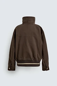 MICKEY MOUSE PATCH JACKET HARRY LAMBERT FOR ZARA X DISNEY