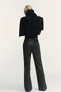 PANTALON À CARREAUX