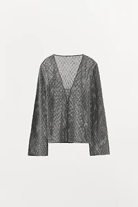 BEADED CROCHET TOP