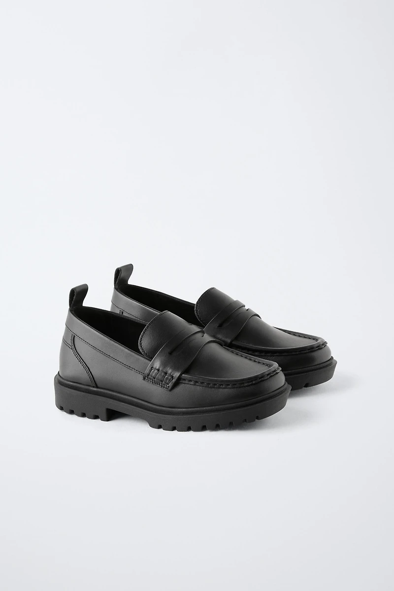 LEATHER SCHOOL SHOES