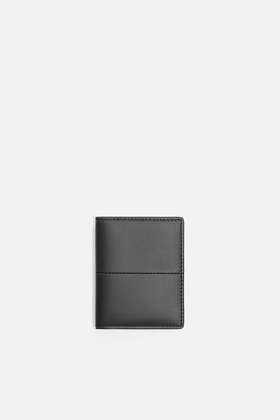 PORTE-CARTES EN CUIR