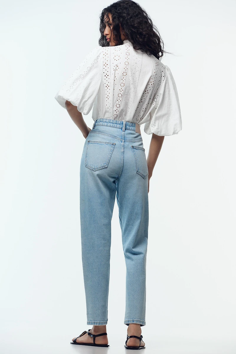 JEAN Z.01 MOM FIT CONFORT TAILLE HAUTE