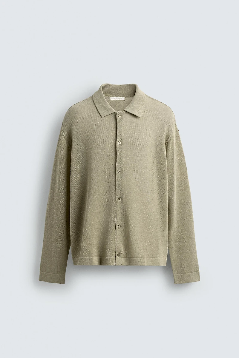CHEMISE EN MAILLE REGULAR FIT
