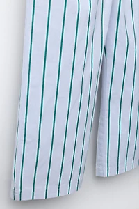 STRIPED PRINT PANTS