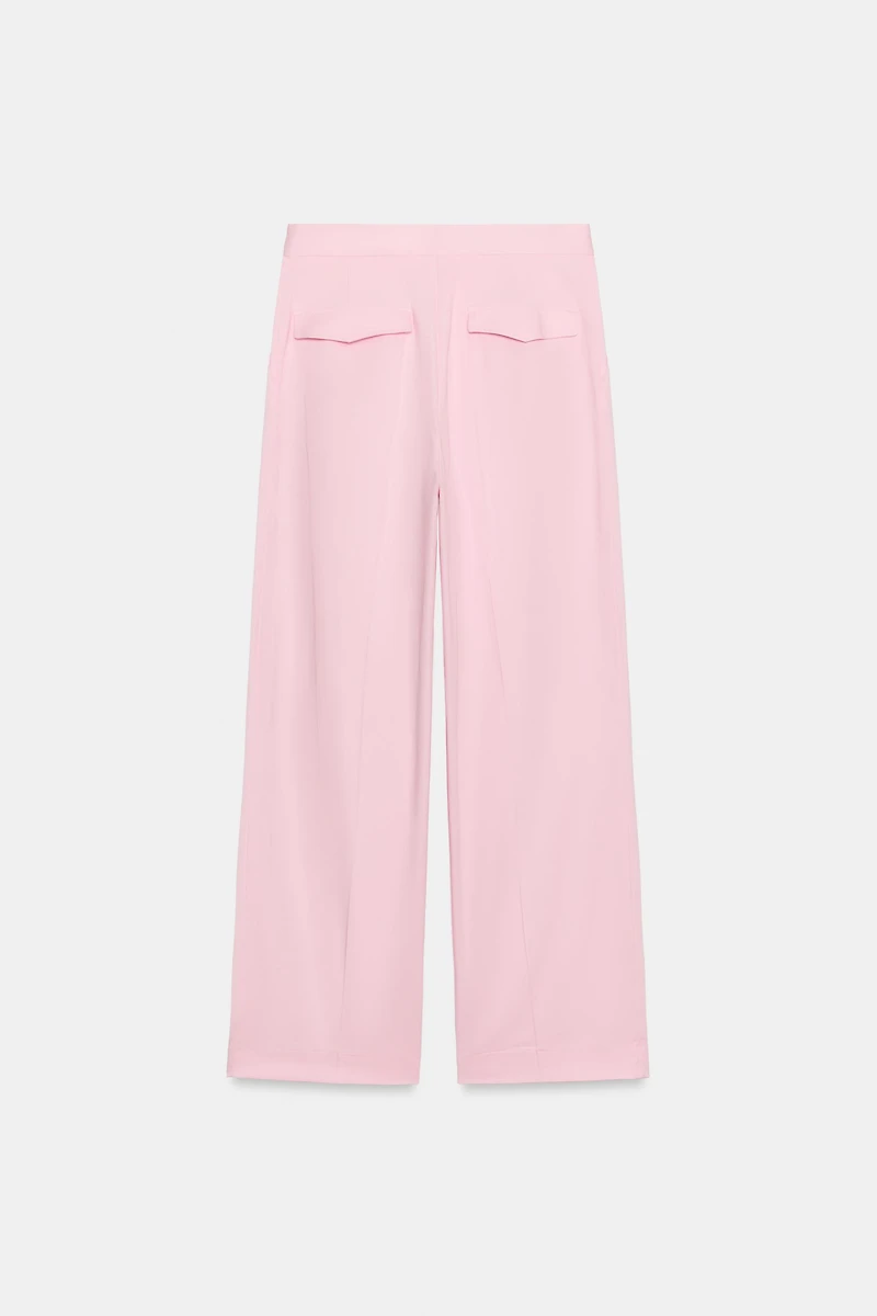 PANTALON LARGE À PINCES