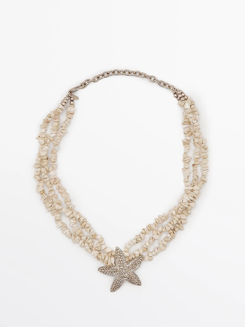 Star stone necklace