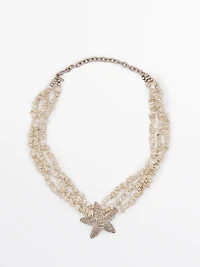 Star stone necklace
