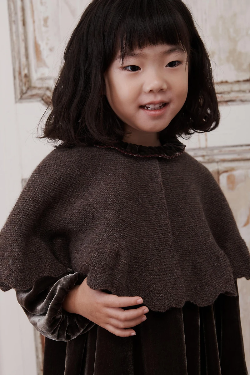 2-5 YEARS / SILK VELVET DRESS LIMITED EDITION