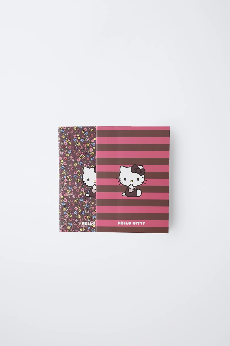 LOT DE DEUX CARNETS HELLO KITTY © SANRIO