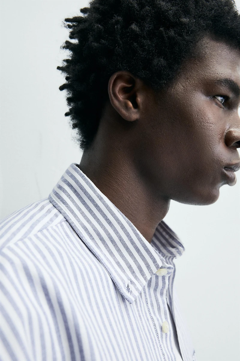 TEXTURED OXFORD SHIRT