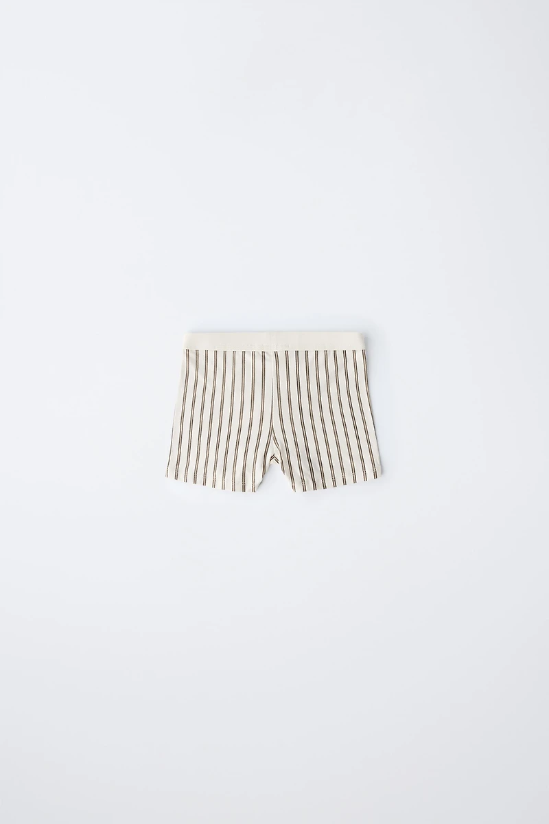 AGES 3-6 / FIVE-PACK OF STRIPED BOXERS