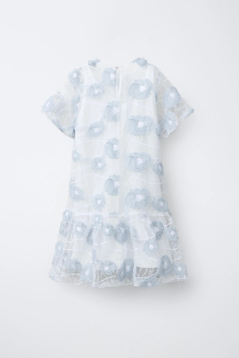 ROBE EN TULLE BRODÉE
