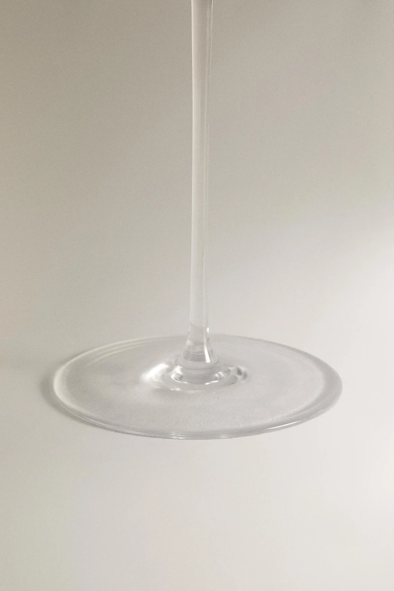 COUPE À CAVA VERRE SOUFFLÉ CRISTALLIN