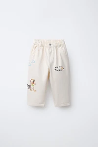 EMBROIDERED TOY STORY © DISNEY PIXAR TWILL PANTS
