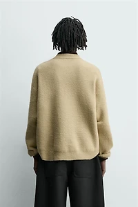 RELAXED FIT TEXTURED JUMPER