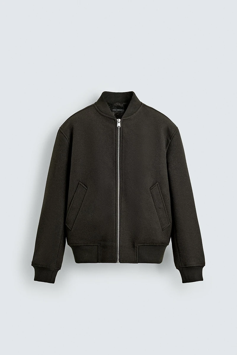COMBINATION BOMBER JACKET