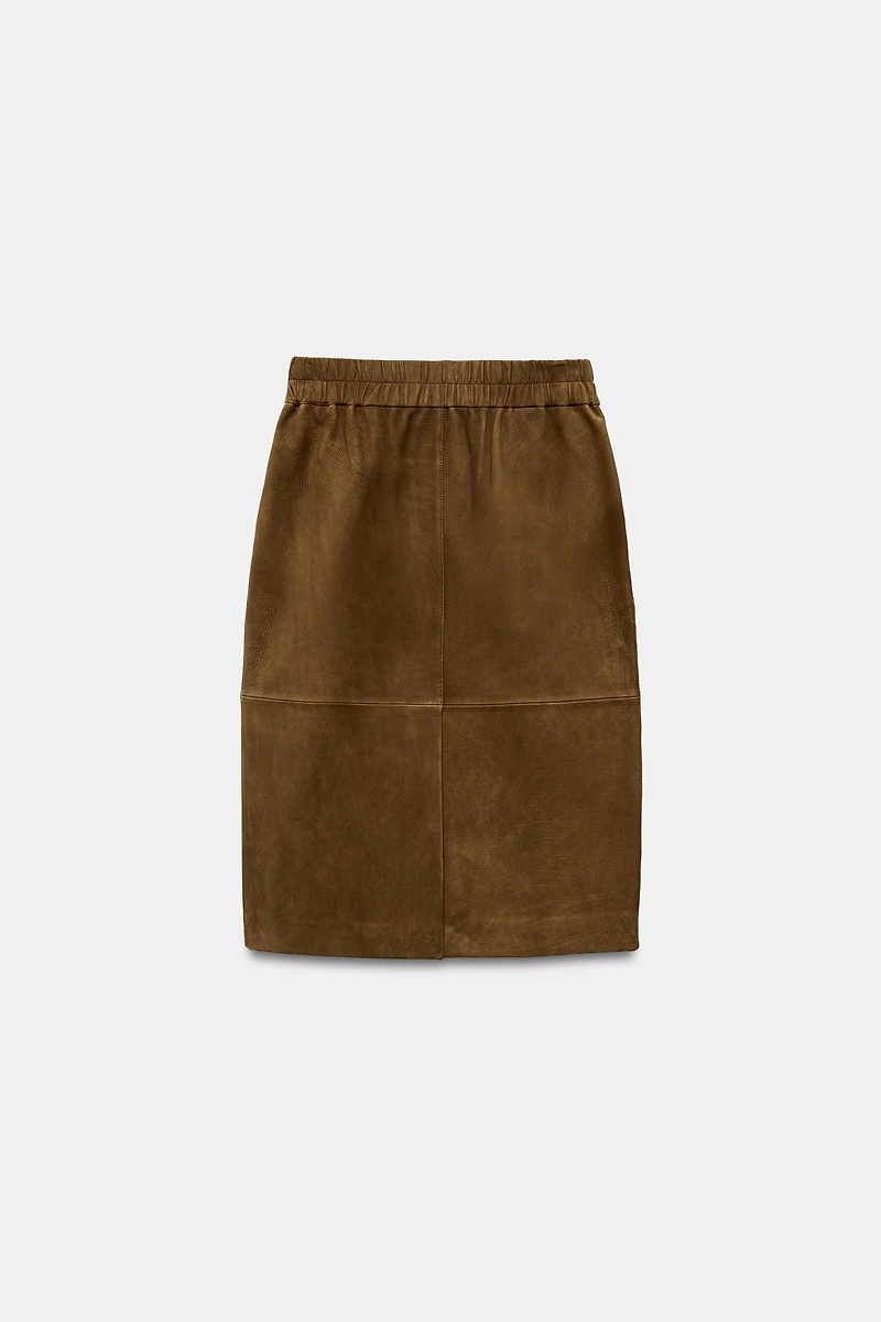 ZW COLLECTION LIMITED EDITION SUEDE SKIRT