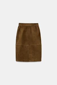 ZW COLLECTION LIMITED EDITION SUEDE SKIRT