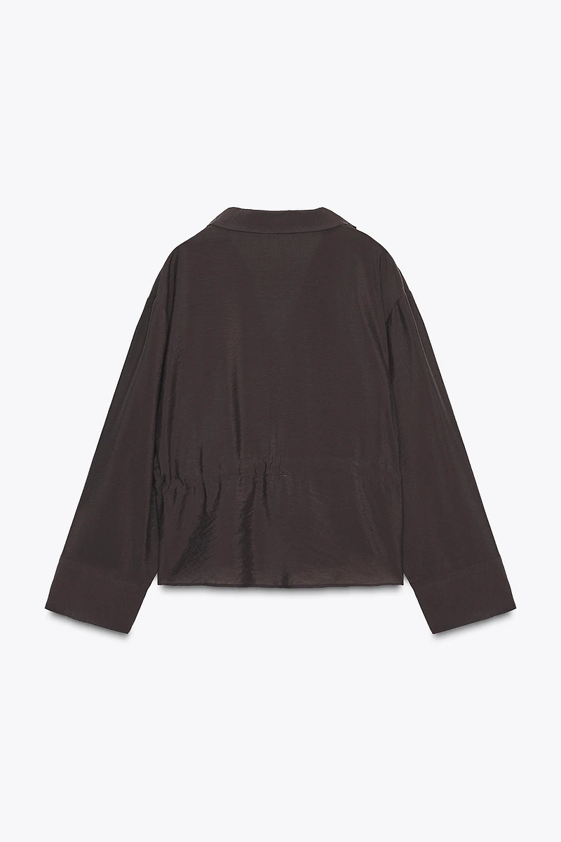 CHEMISE À LACETS