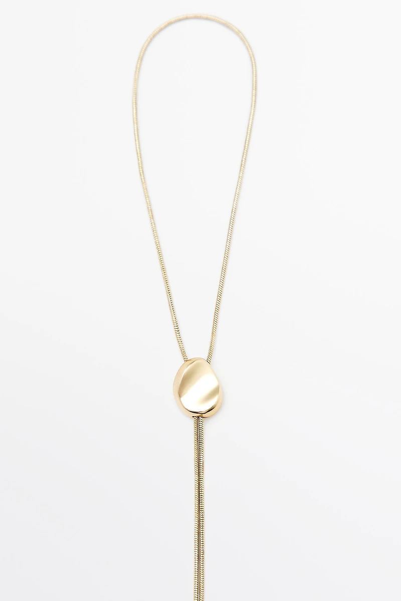 Lariat necklace