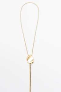 Lariat necklace
