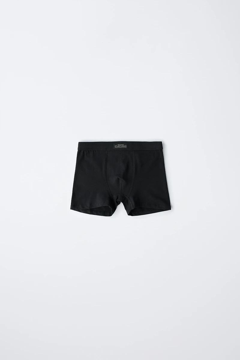 6- ANS/ LOT DE CINQ BOXERS À RAYURES