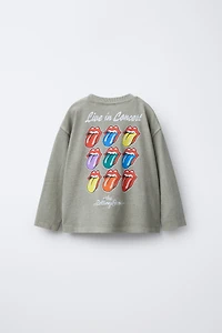 WASHED EFFECT ROLLING STONES © T-SHIRT