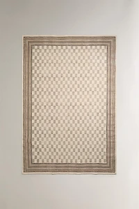 TAPIS COTON BLOCK PRINT
