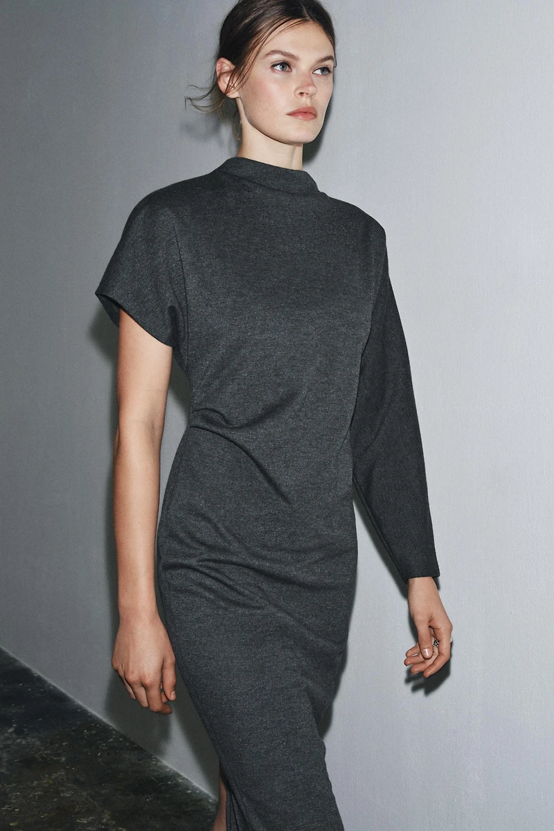 ASYMMETRIC LONG DRESS