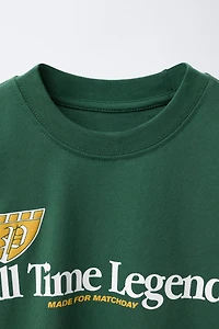T-SHIRT IMPRIMÉ FOOTBALL