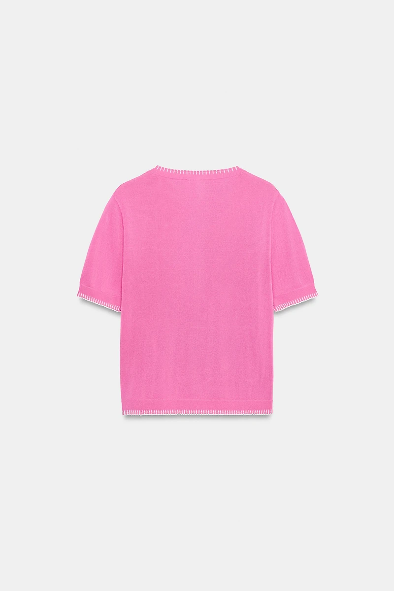 SHORT SLEEVE CARDIGAN