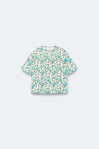 2-14 YEARS / FLORAL PRINT BLOUSE LIMITED EDITION