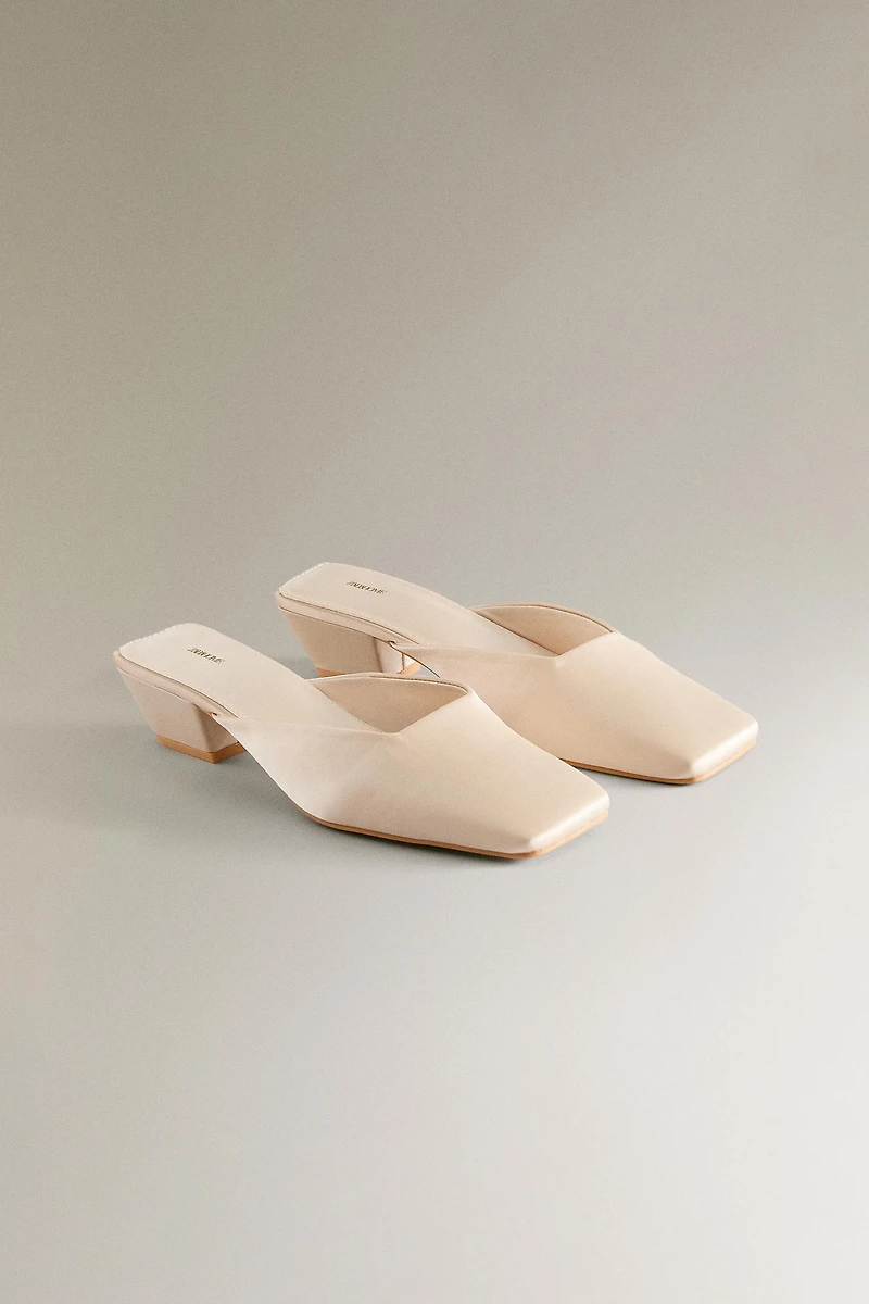 CHAUSSURES TALON SATIN