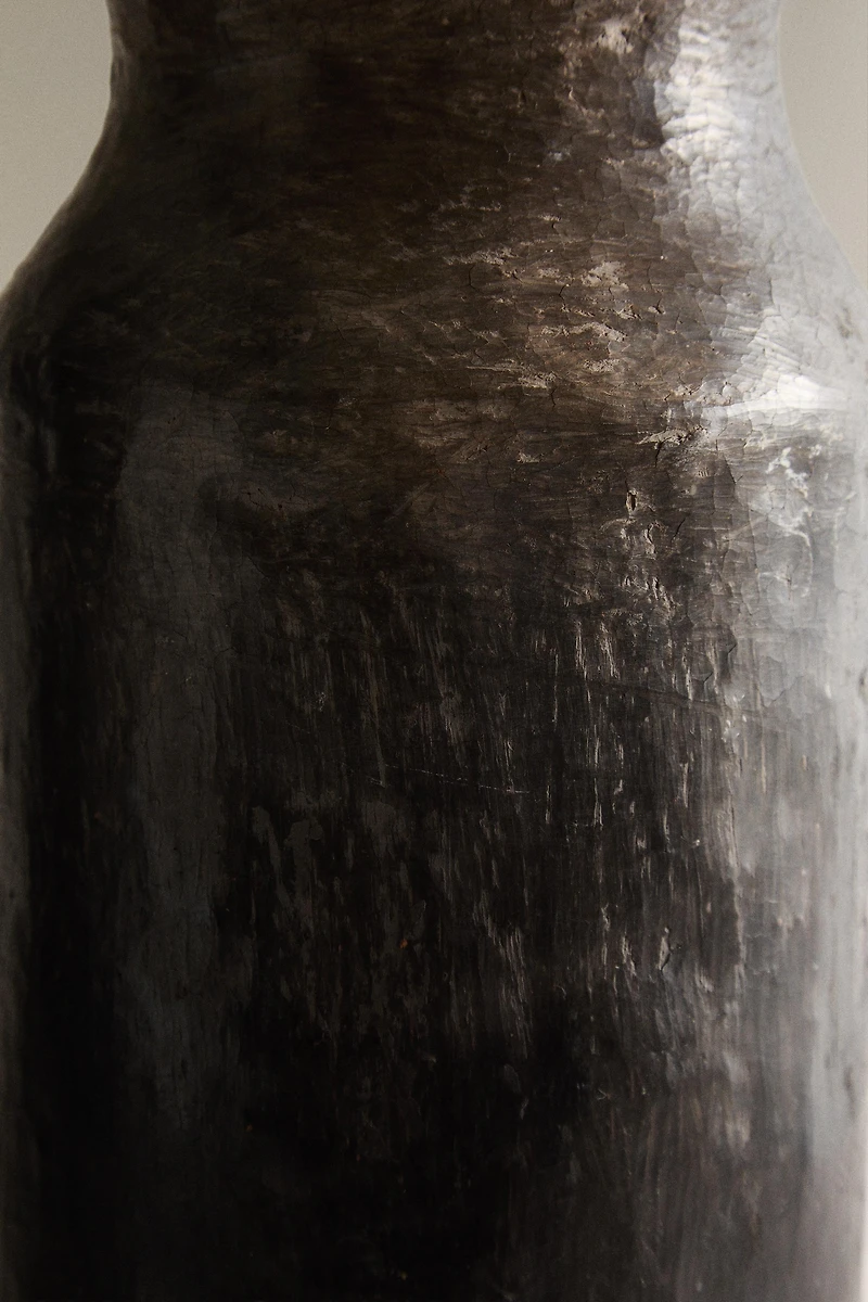 CYLINDRICAL CERAMIC VASE