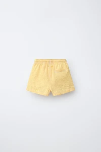2-6 YEARS/ GINGHAM SWIM SHORTS