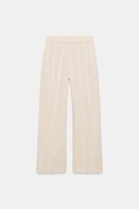 PANTALON DROIT AVEC LIN