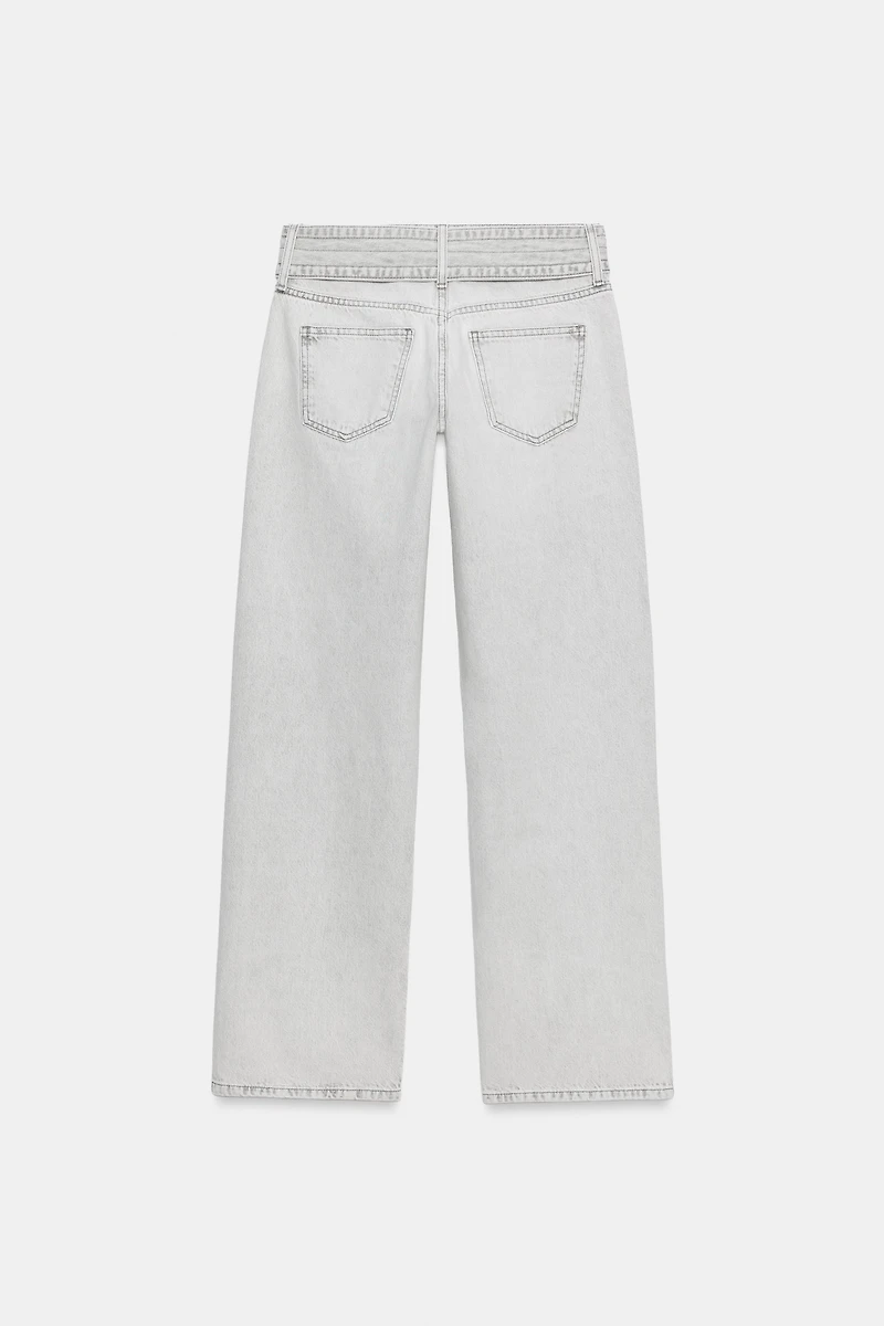 JEAN Z1975 DROIT TAILLE BASSE À CEINTURE
