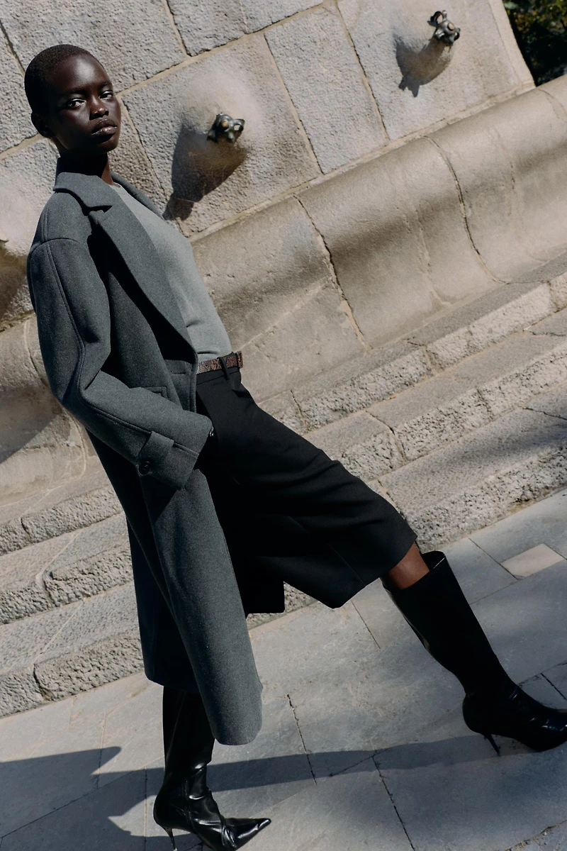 LONG SHORTS WITH BELT